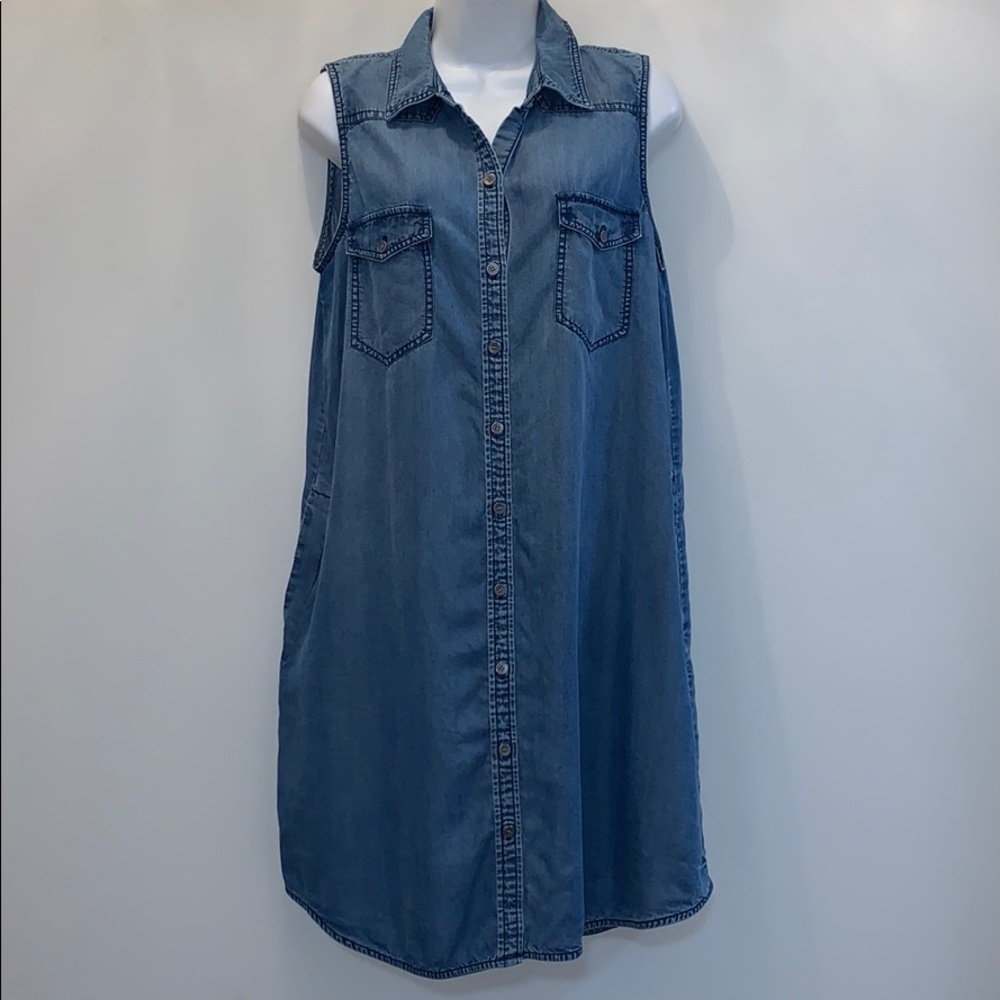 CLUB MONACO Chambray Dress